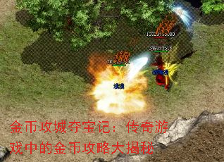 金币攻城夺宝记:传奇游戏中的金币攻略大揭秘 金币攻城夺宝记:传奇游戏中的金币攻略大揭秘