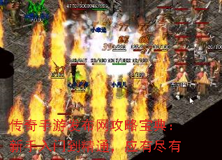 传奇手游发布网攻略宝典:新手入门到精通,应有尽有 传奇手游发布网攻略宝典:新手入门到精通,应有尽有