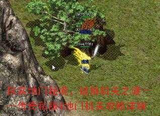 探索地门秘境,破解机关之谜——传奇私服4地门机关攻略详解 探索地门秘境,破解机关之谜——传奇私服4地门机关攻略详解