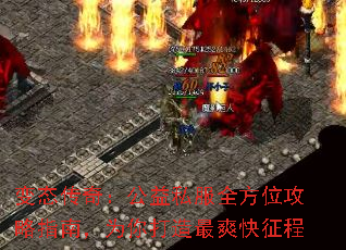 变态传奇:公益私服全方位攻略指南,为你打造最爽快征程 变态传奇:公益私服全方位攻略指南,为你打造最爽快征程