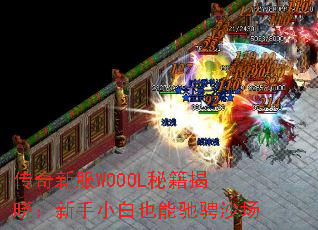 传奇新服WOOOL秘籍揭晓:新手小白也能驰骋沙场 传奇新服WOOOL秘籍揭晓:新手小白也能驰骋沙场