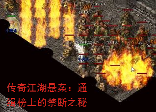 传奇江湖悬案:通缉榜上的禁断之秘 传奇江湖悬案:通缉榜上的禁断之秘