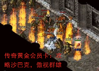 传奇黄金会员卡:攻略沙巴克,傲视群雄 传奇黄金会员卡:攻略沙巴克,傲视群雄