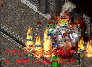传奇世界:百倍经验回味青春,新手叱咤玛法大陆攻略 传奇世界:百倍经验回味青春,新手叱咤玛法大陆攻略