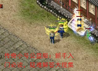 传奇小号公益服:新手入门必读,疑难解答大搜集 传奇小号公益服:新手入门必读,疑难解答大搜集