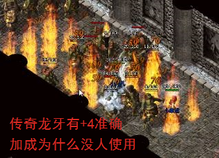 传奇龙牙有+4准确加成为什么没人使用 传奇龙牙有+4准确加成为什么没人使用