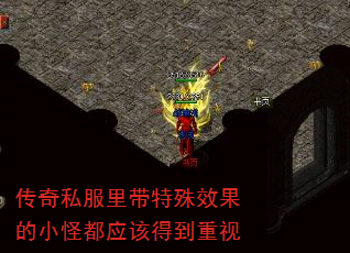 传奇私服里带特殊效果的小怪都应该得到重视 传奇私服里带特殊效果的小怪都应该得到重视