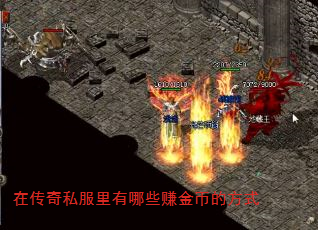在传奇私服里有哪些赚金币的方式 在传奇私服里有哪些赚金币的方式