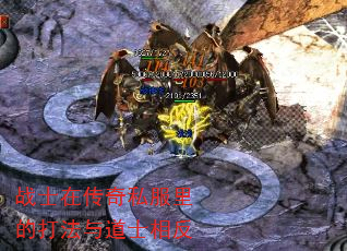 战士在传奇私服里的打法与道士相反 战士在传奇私服里的打法与道士相反