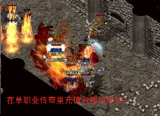 在单职业传奇里充值有哪些好处? 在单职业传奇里充值有哪些好处?
