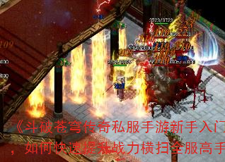 《斗破苍穹传奇私服手游新手入门必看,如何快速提升战力横扫全服高手?》 《斗破苍穹传奇私服手游新手入门必看,如何快速提升战力横扫全服高手?》