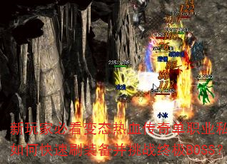 ����ұؿ���̬��Ѫ���浥ְҵ˽������ο���ˢװ������ս�ռ�BOSS��