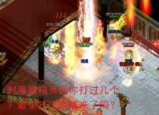 封魔殿精英怪你打过几个?最全打法攻略来了吗? 封魔殿精英怪你打过几个?最全打法攻略来了吗?