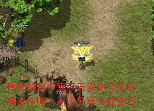 传奇游戏中天下无双称号获取难点在哪?高手分享突破技巧 传奇游戏中天下无双称号获取难点在哪?高手分享突破技巧