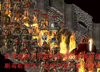 新手前期如何在传奇游戏中兼顾任务与刷毒蛇刷怪?这份高效升级攻略请收好 新手前期如何在传奇游戏中兼顾任务与刷毒蛇刷怪?这份高效升级攻略请收好