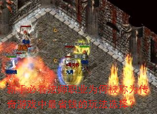 新手必看法师职业为何被称为传奇游戏中最省钱的玩法选择? 新手必看法师职业为何被称为传奇游戏中最省钱的玩法选择?