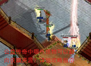 公益传奇中哪些怪物可以割肉获取资源?详细攻略指南 公益传奇中哪些怪物可以割肉获取资源?详细攻略指南