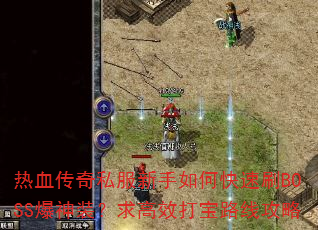热血传奇私服新手如何快速刷BOSS爆神装?求高效打宝路线攻略 热血传奇私服新手如何快速刷BOSS爆神装?求高效打宝路线攻略