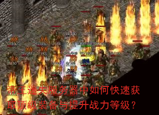 帝王迷失服务器中如何快速获取顶级装备与提升战力等级? 帝王迷失服务器中如何快速获取顶级装备与提升战力等级?