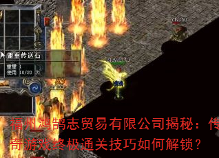 福州鸿鹄志贸易有限公司揭秘:传奇游戏终极通关技巧如何解锁? 福州鸿鹄志贸易有限公司揭秘:传奇游戏终极通关技巧如何解锁?