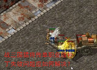 战三国猛将传单职业版补丁失效问题应如何解决? 战三国猛将传单职业版补丁失效问题应如何解决?