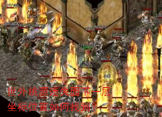 世外桃源迷失园下一层坐标位置如何找到? 世外桃源迷失园下一层坐标位置如何找到?
