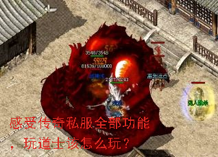 感受传奇私服全部功能,玩道士该怎么玩? 感受传奇私服全部功能,玩道士该怎么玩?