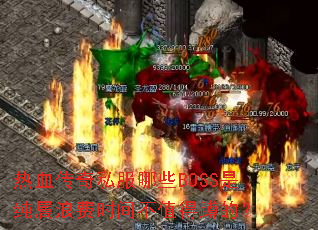 热血传奇私服哪些BOSS是纯属浪费时间不值得蹲的? 热血传奇私服哪些BOSS是纯属浪费时间不值得蹲的?