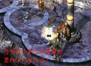 传奇战士刺杀冲撞真的是PK入门而已吗? 传奇战士刺杀冲撞真的是PK入门而已吗?