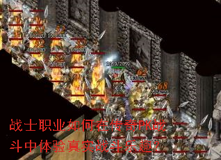 战士职业如何在传奇PK战斗中体验真实战斗乐趣? 战士职业如何在传奇PK战斗中体验真实战斗乐趣?