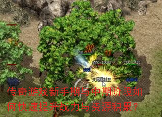 传奇游戏新手期与中期阶段如何快速提升战力与资源积累? 传奇游戏新手期与中期阶段如何快速提升战力与资源积累?