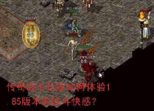 传奇战士玩家如何体验1.85版本的战斗快感? 传奇战士玩家如何体验1.85版本的战斗快感?