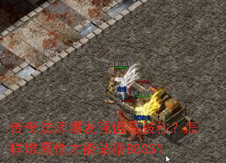 传奇法师爆发强但易被秒?怎样堆属性才能站撸BOSS? 传奇法师爆发强但易被秒?怎样堆属性才能站撸BOSS?