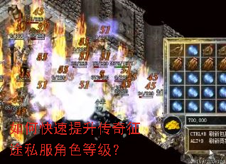 如何快速提升传奇征途私服角色等级? 如何快速提升传奇征途私服角色等级?