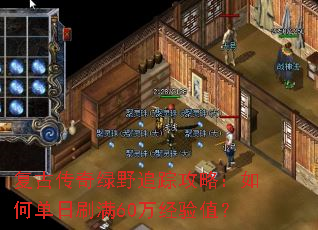 复古传奇绿野追踪攻略:如何单日刷满60万经验值? 复古传奇绿野追踪攻略:如何单日刷满60万经验值?