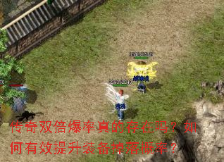 传奇双倍爆率真的存在吗?如何有效提升装备掉落概率? 传奇双倍爆率真的存在吗?如何有效提升装备掉落概率?