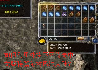 如何利用外挂不死传奇中文版秘籍称霸玛法大陆? 如何利用外挂不死传奇中文版秘籍称霸玛法大陆?