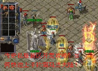 传奇私服新区开荒攻略?如何快速上手称霸玛法大陆? 传奇私服新区开荒攻略?如何快速上手称霸玛法大陆?