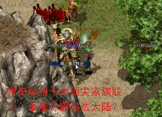 传奇私服十大顶尖家族联手,谁能称霸玛法大陆? 传奇私服十大顶尖家族联手,谁能称霸玛法大陆?