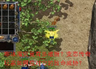 寒冰魔究竟有多难缠?变态传奇玩家如何应对它的致命威胁? 寒冰魔究竟有多难缠?变态传奇玩家如何应对它的致命威胁?