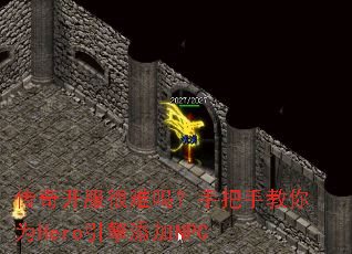 传奇开服很难吗?手把手教你为Hero引擎添加NPC 传奇开服很难吗?手把手教你为Hero引擎添加NPC
