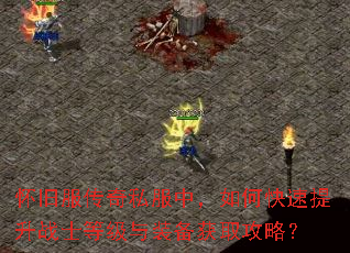 怀旧服传奇私服中,如何快速提升战士等级与装备获取攻略? 怀旧服传奇私服中,如何快速提升战士等级与装备获取攻略?