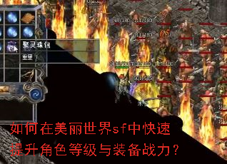 如何在美丽世界sf中快速提升角色等级与装备战力? 如何在美丽世界sf中快速提升角色等级与装备战力?