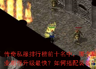 ����˽�����а�ǰʮ���У��ĸ�ְҵˢ��������죿��δ���װ����