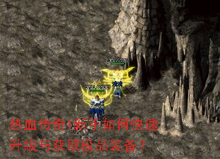 热血传奇1新手如何快速升级与获取极品装备? 热血传奇1新手如何快速升级与获取极品装备?